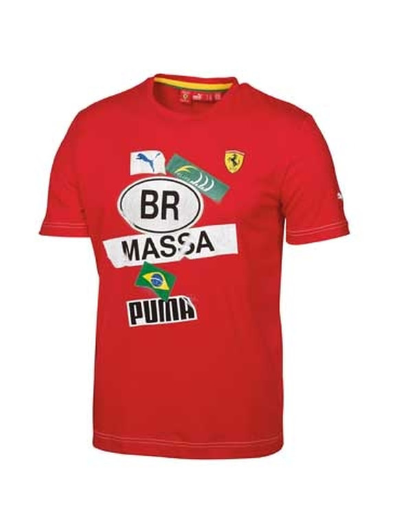 Mercedes Mclaren Apparel on 2010 Ferrari Lifestyle Brazil Tee   Felipe Massa  760753 01    28 00